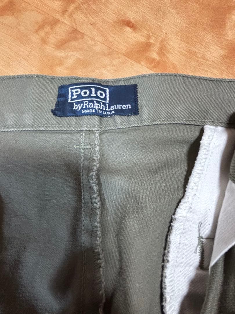 Polo by Ralph Lauren ツータック　チノパン　USA製　W32