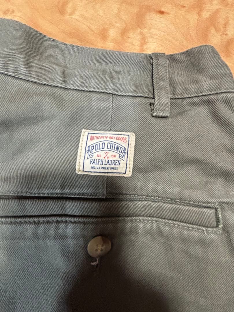 Polo by Ralph Lauren ツータック　チノパン　USA製　W32