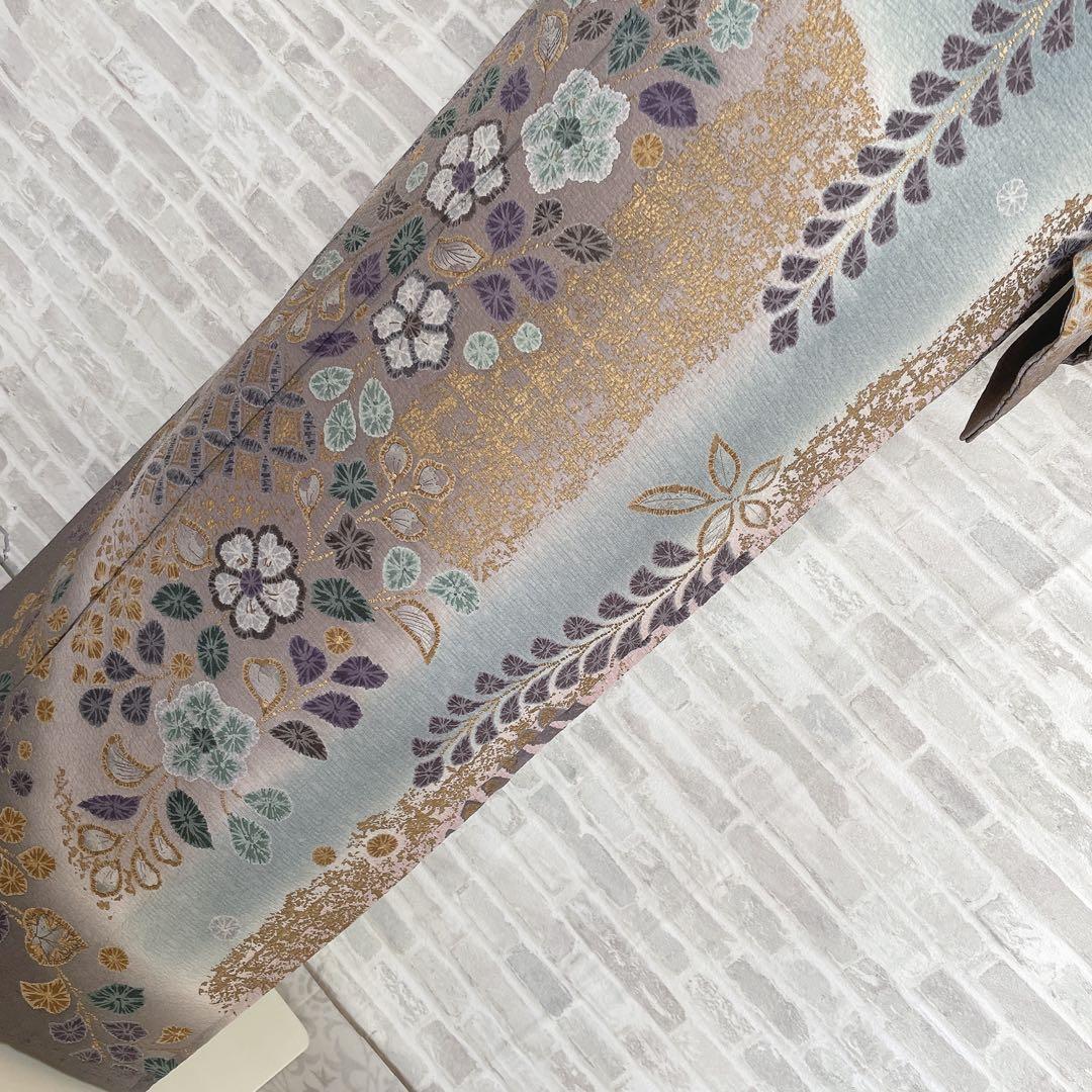 訪問着　フルセット　辻ヶ花　松　滴り　金彩加工　着物　P1