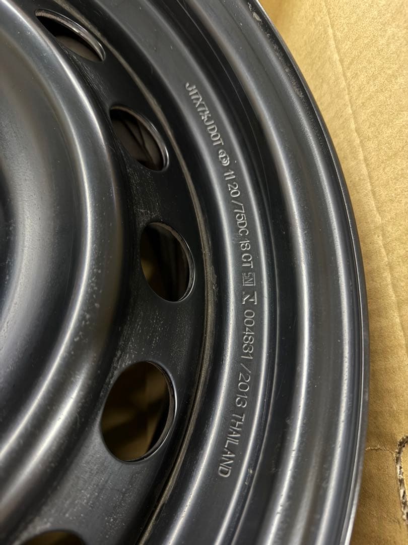 FJクルーザー 純正スチールホイール 17インチ