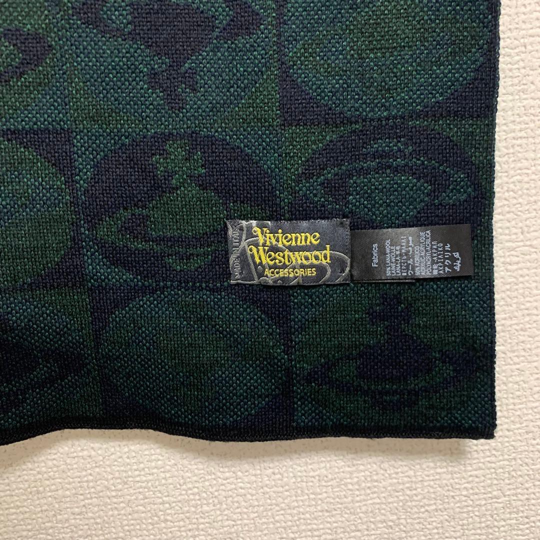 Vivienne Westwood オーブ総柄 マフラー