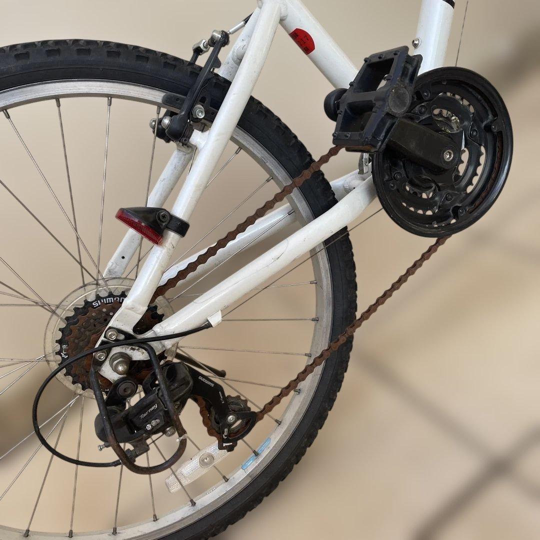 コーダーブルーム 24インチ 自転車 マウンテン 直接渡し 白