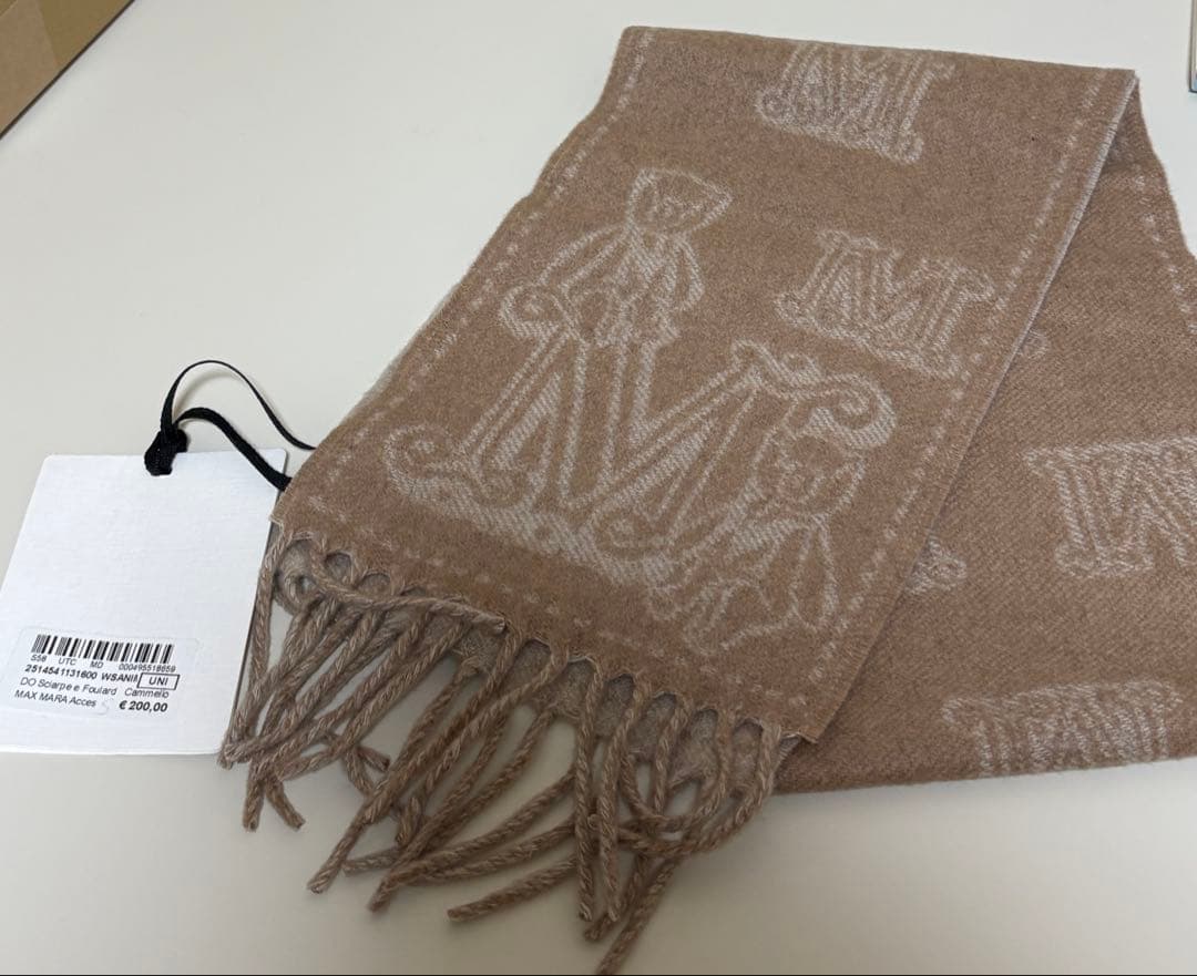 【マックスマーラ】MaxMara マフラー　テディ