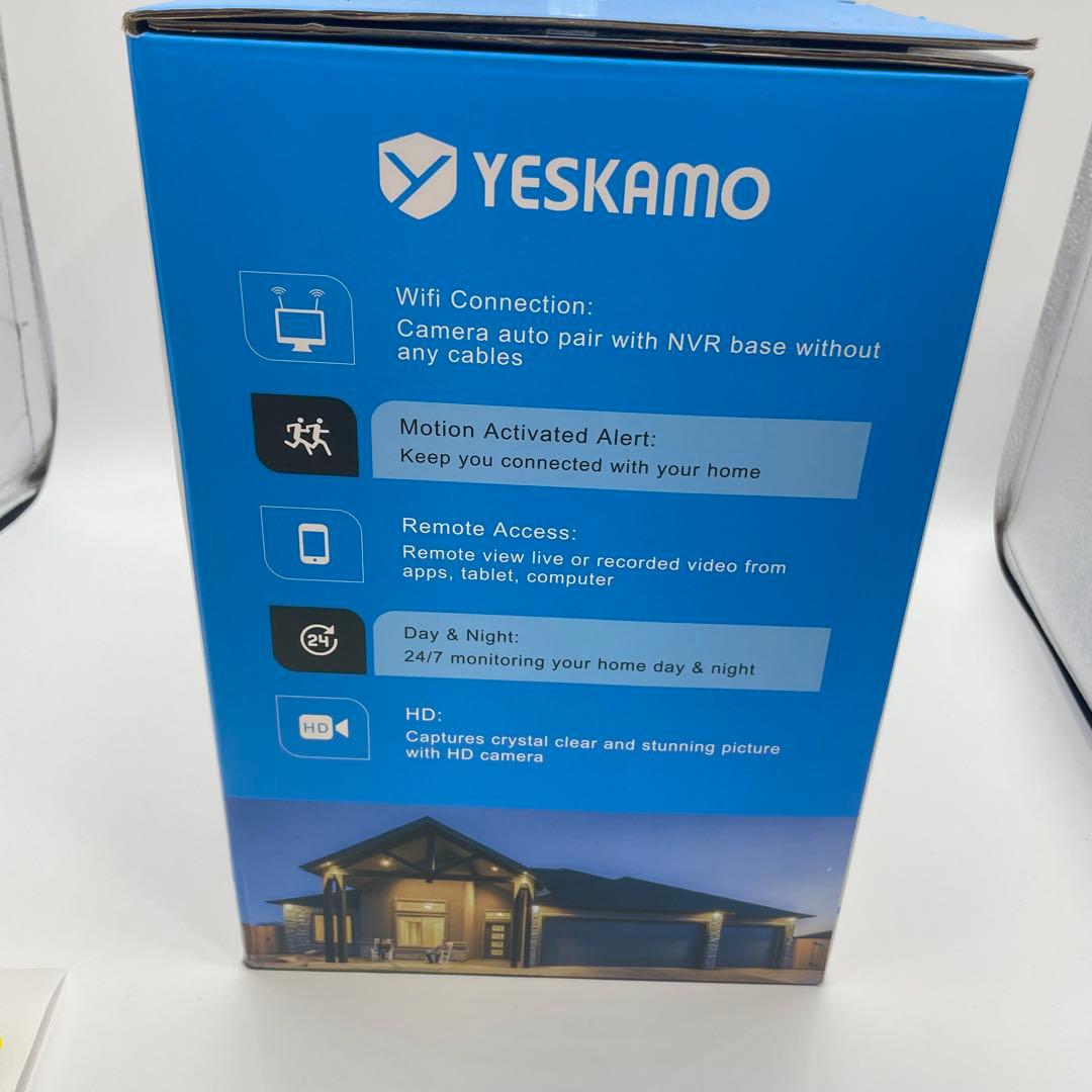 YESKAMO 12inch IPS防犯モニター TJ12-10804