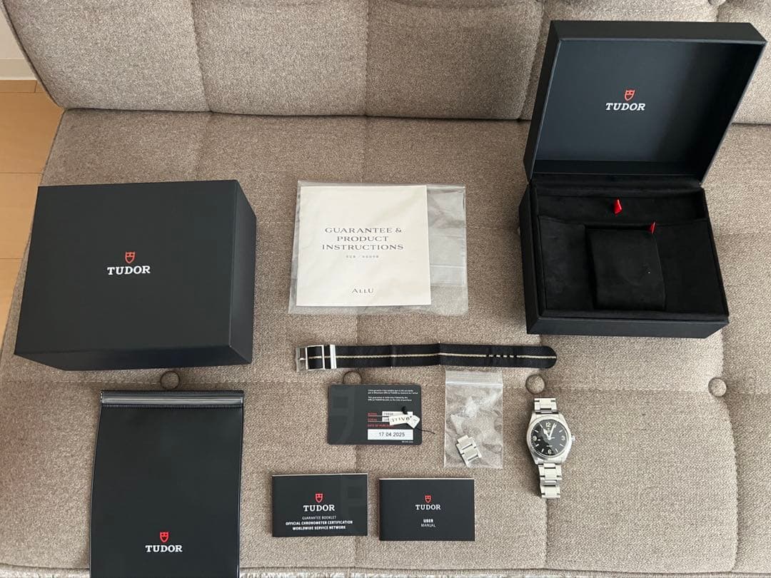 【純正ファブリックベルト付き】TUDOR Ranger　レンジャー　 39mm