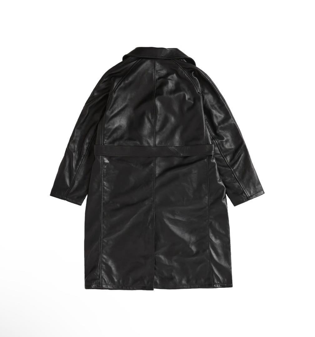 Supreme Schott Leather Trench Coat Sサイズ
