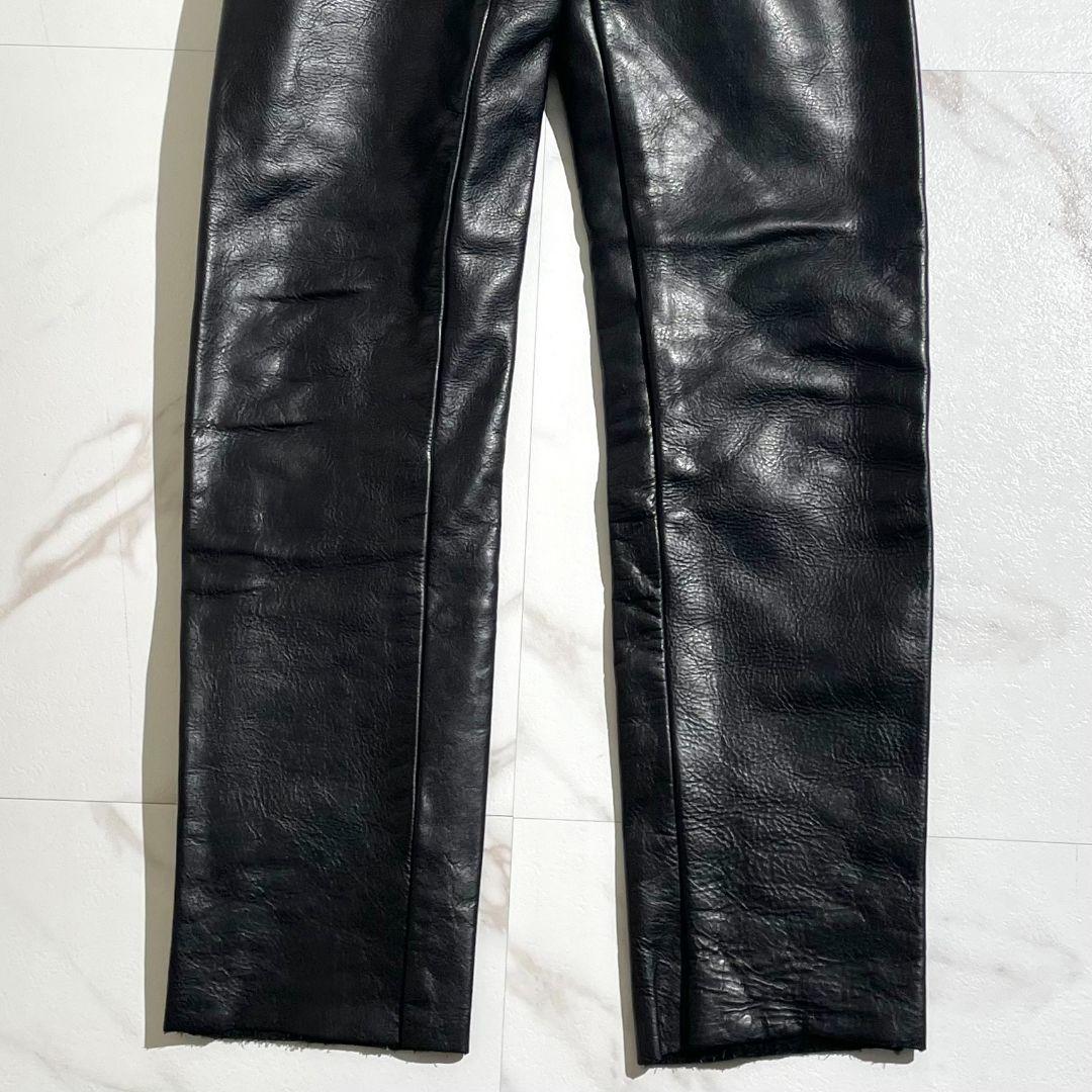 バンソン　レザーパンツ　革パン　バイカー　W27