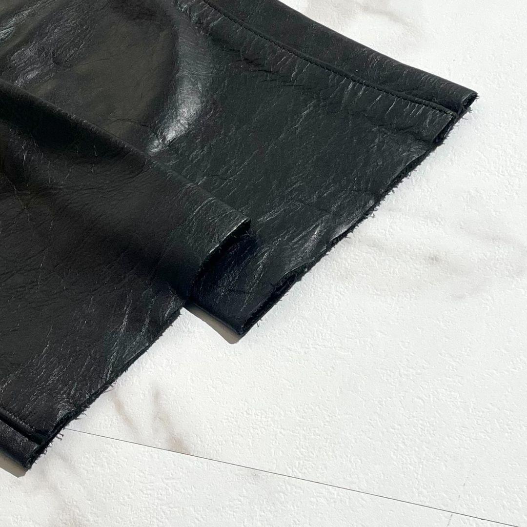 バンソン　レザーパンツ　革パン　バイカー　W27