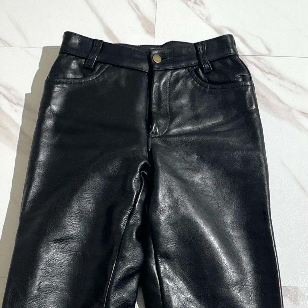 バンソン　レザーパンツ　革パン　バイカー　W27