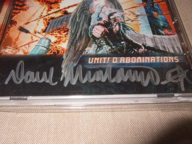 MEGADETH,新品,メガデス,スラッシュメタル,直筆サイン入り