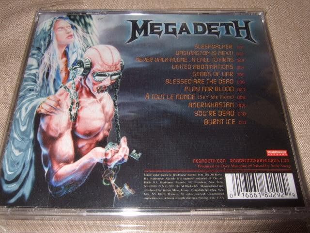 MEGADETH,新品,メガデス,スラッシュメタル,直筆サイン入り