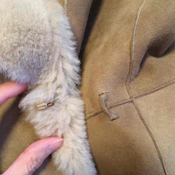 リアル ムートン コート