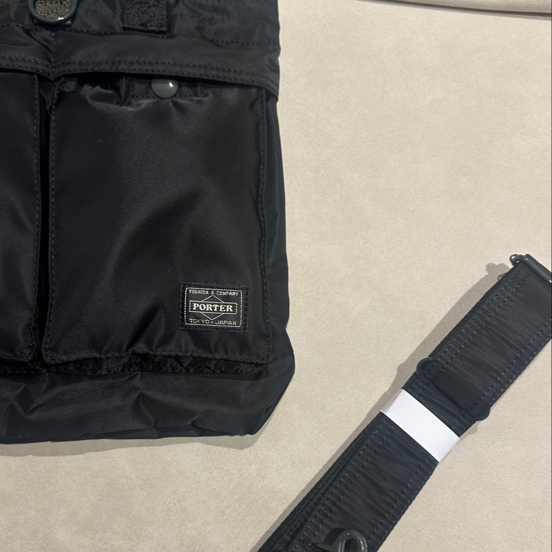 極美品PORTER TANKER ブラックトートバッグS