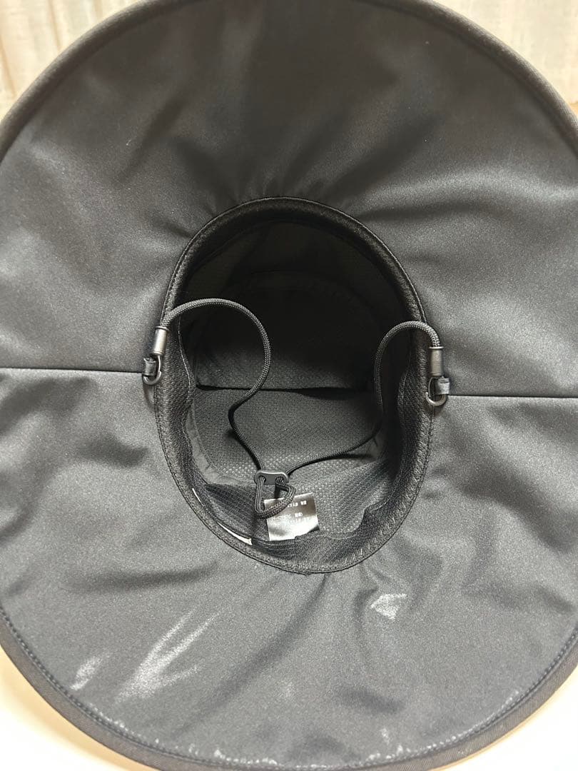 サンバリア100 ウィンドハット ブラック 黒 帽子