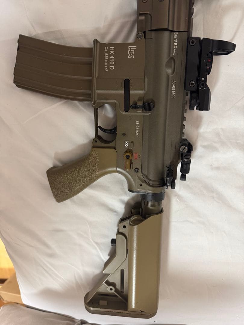美品 次世代電動ガン hk416d デルタカスタム