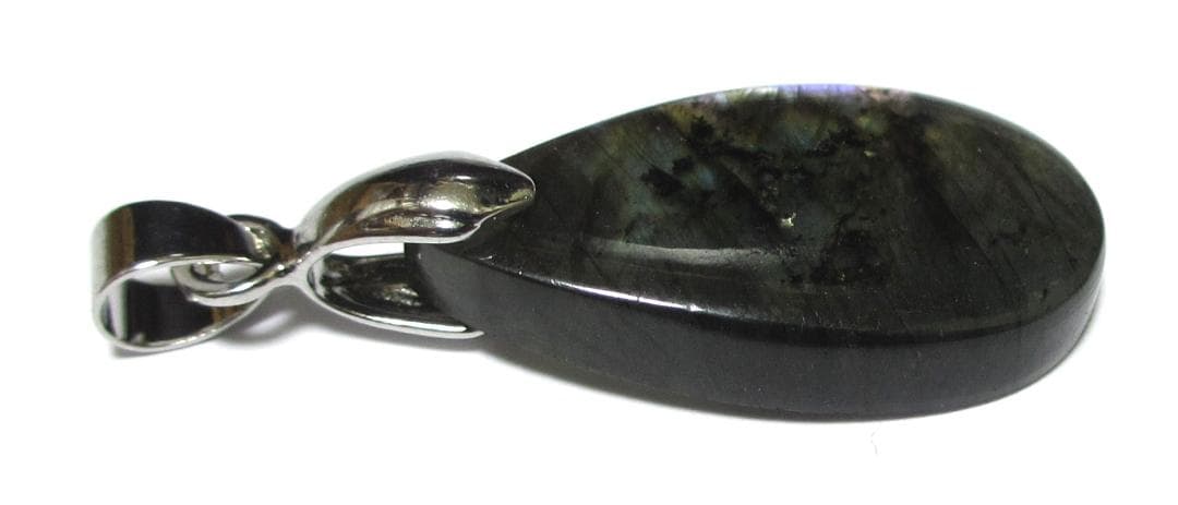 なつ　ラブラドライトのペンダントトップ　１