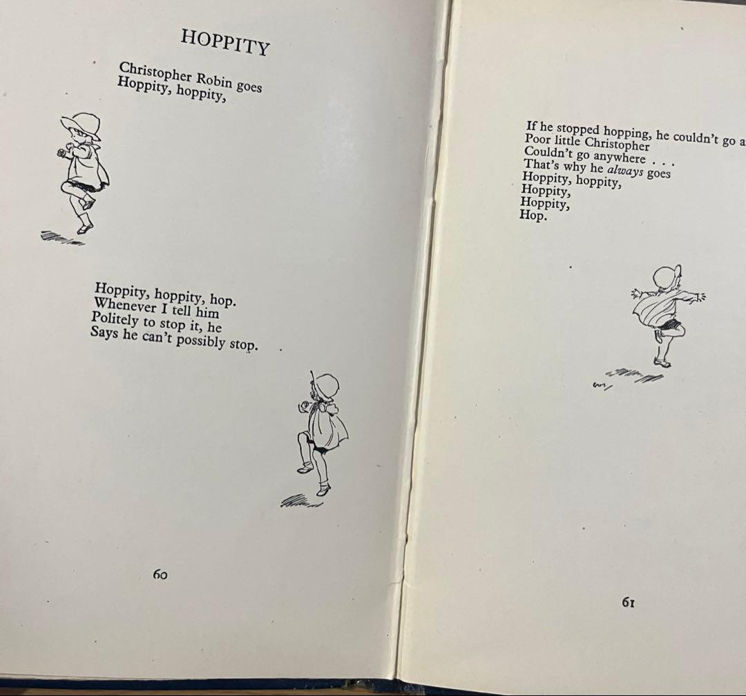 N o.412 希少 アンティーク 洋書 絵本 児童書 童謡 子どもための詩集