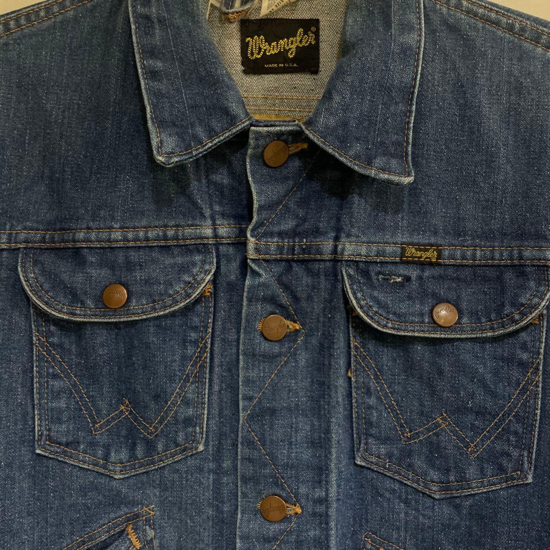 む*う様 Wrangler デニムジャケット　70s 80s