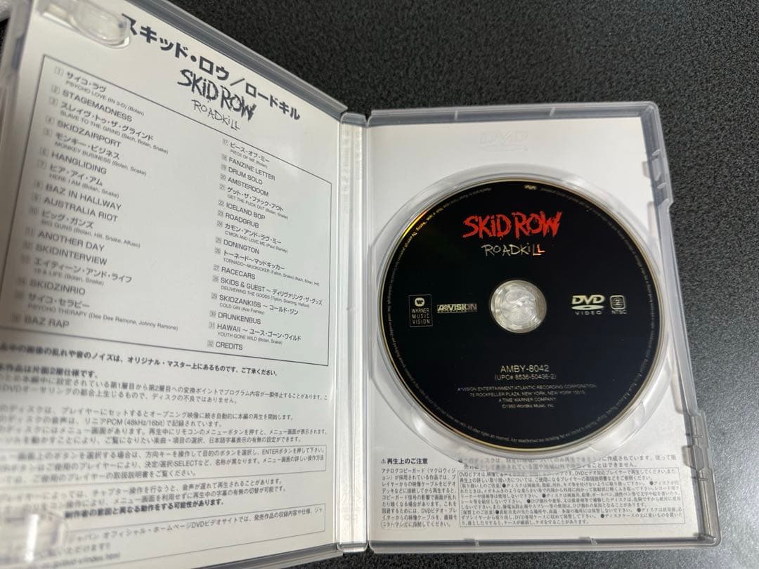ミュージック Skid Row ROADKILL DVD