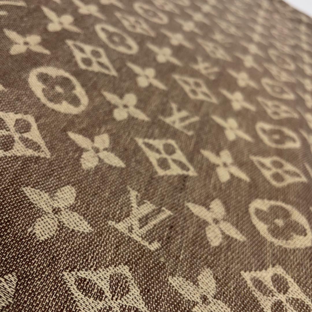 ルイヴィトン パシュミナ100% 大判ストール マフラー モノグラム