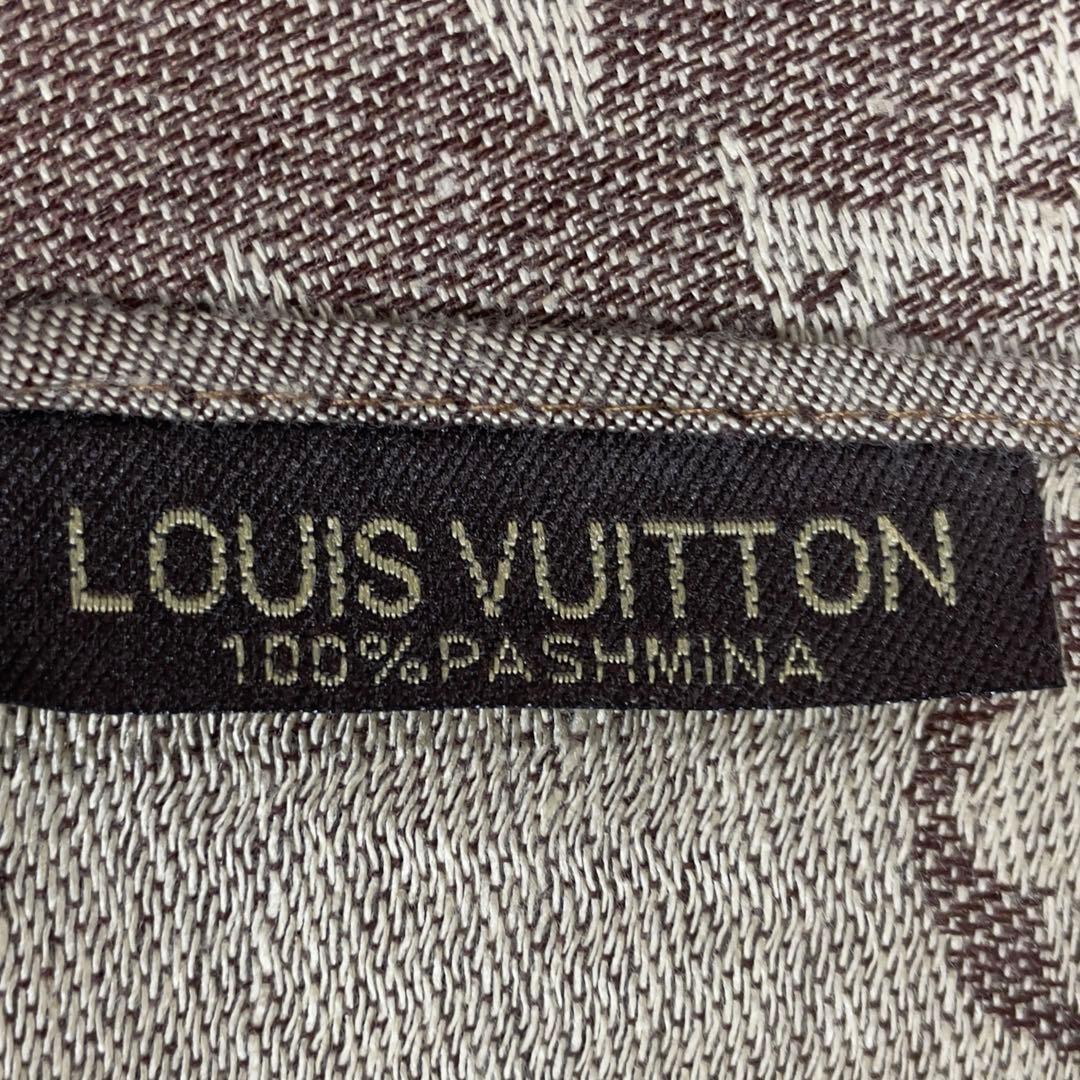 ルイヴィトン パシュミナ100% 大判ストール マフラー モノグラム
