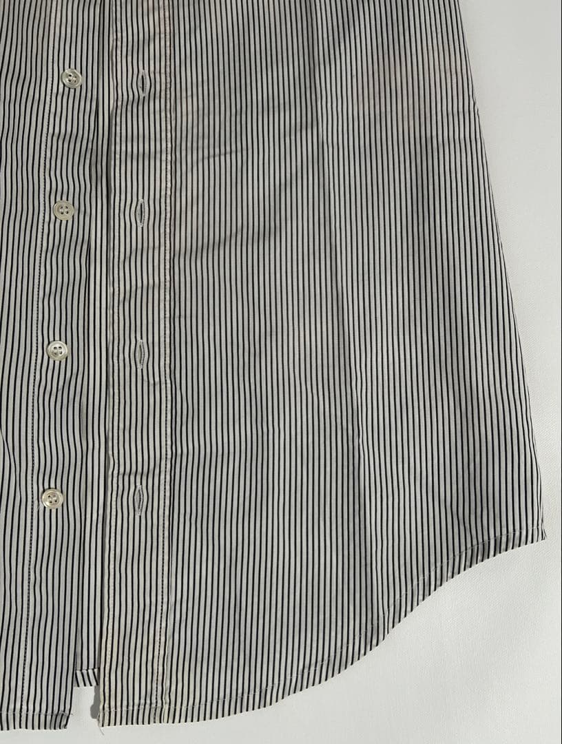 難あり 48 raf simons 2003SS ストライプ ノースリーブシャツ