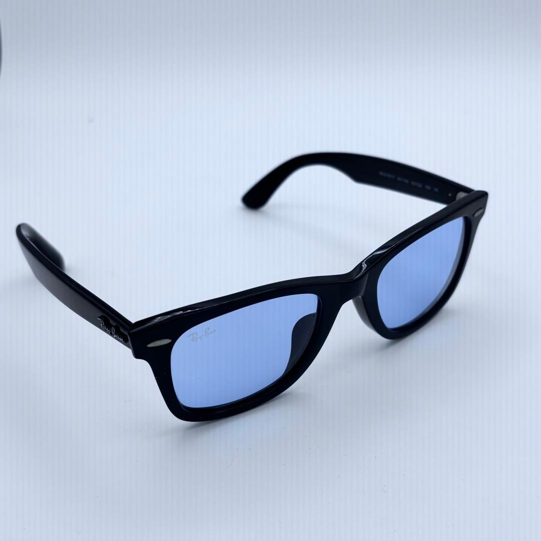 ✨美品✨ レイバン ウェイファーラー RB2140-F ブルーレンズ 正規品