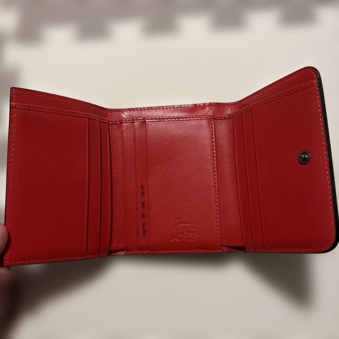 な*か様 Christian Louboutin 三つ折り財布 黒
