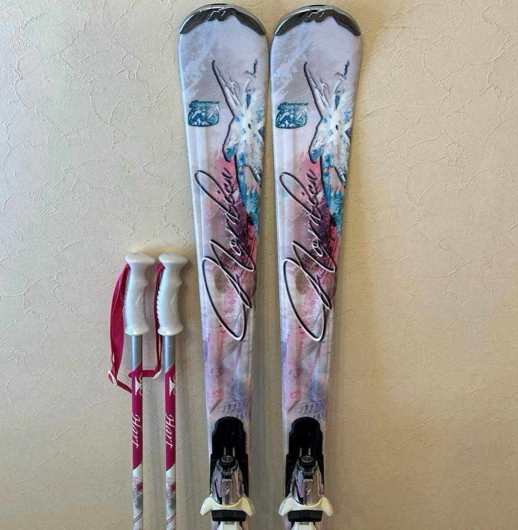 【yuki】カービングスキーセット　スキー板152㎝　ブーツ25.5㎝