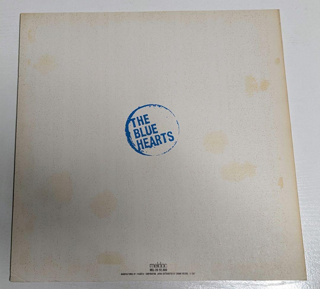 ザ・ブルーハーツ 段ボール LPレコード MEL-20 1987年
