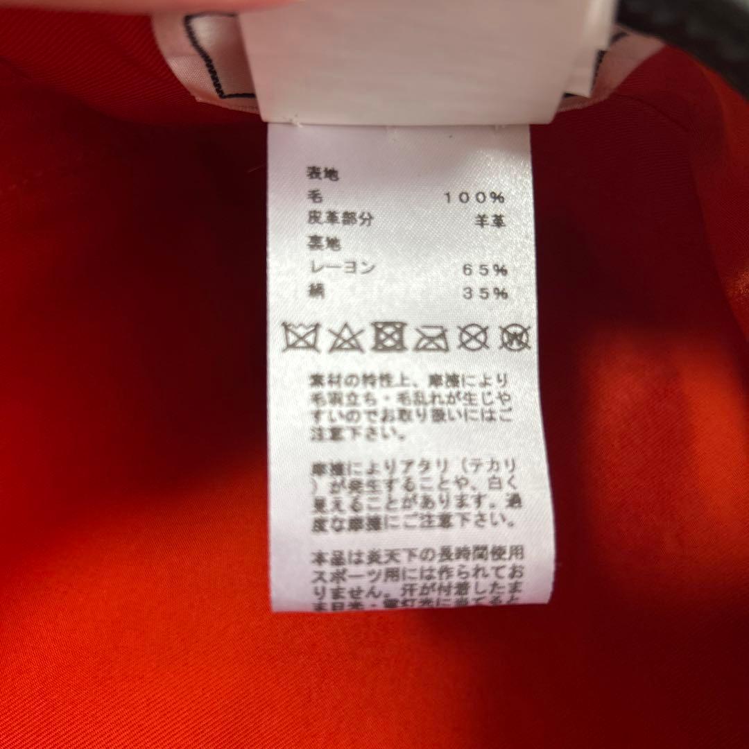 HERMES(エルメス)　サントノレ　ベレー帽　ネイビー お値下げ対応可！