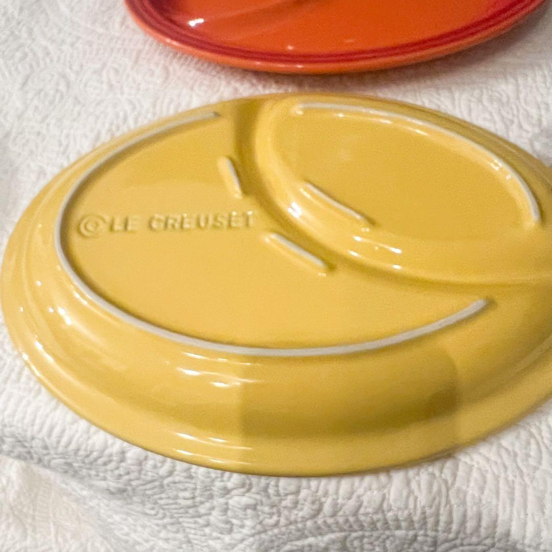 発送は週末shimashima ③ルクルーゼ マルチオーバルプレート