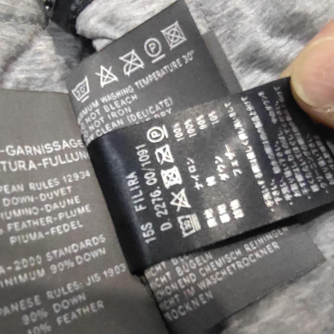 【美品 duvetica ダウンベスト】filira 42 ダークネイビー