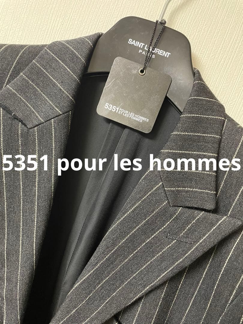 【美品】5351 ウールロングコート shellac トルネードマート