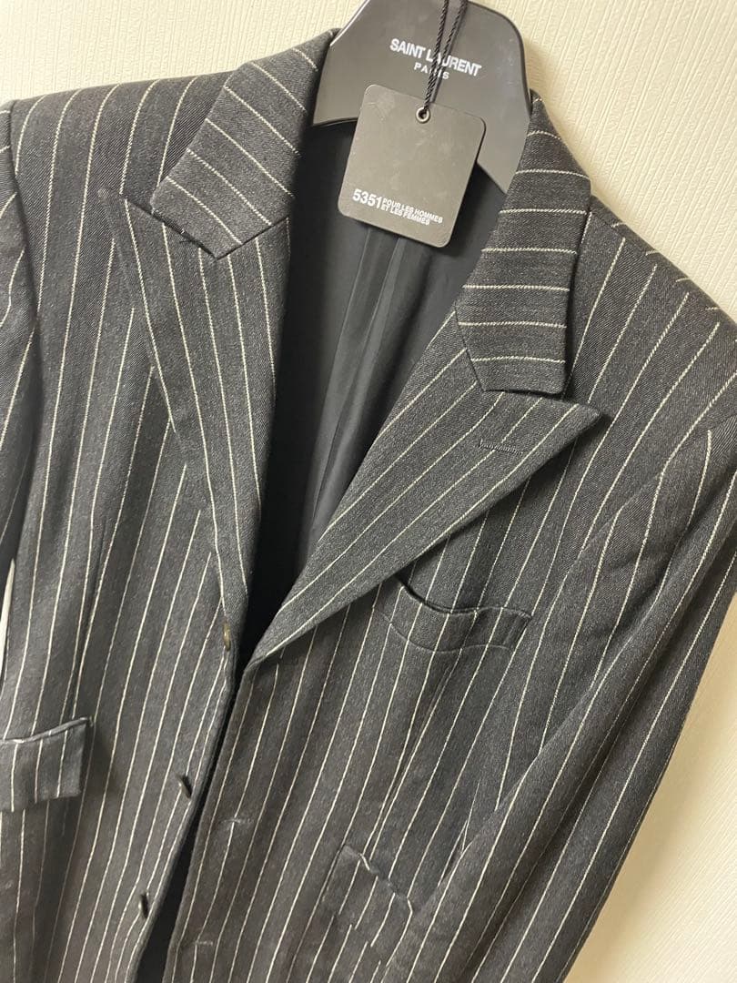 【美品】5351 ウールロングコート shellac トルネードマート