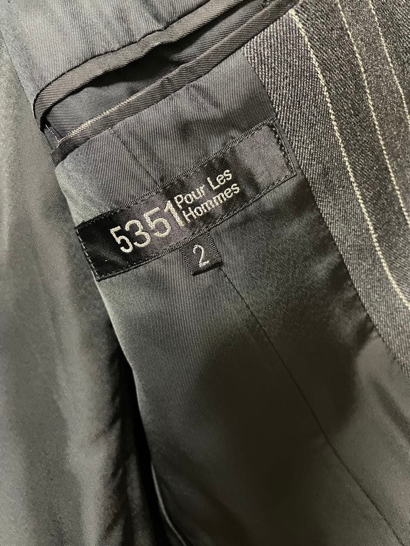 【美品】5351 ウールロングコート shellac トルネードマート