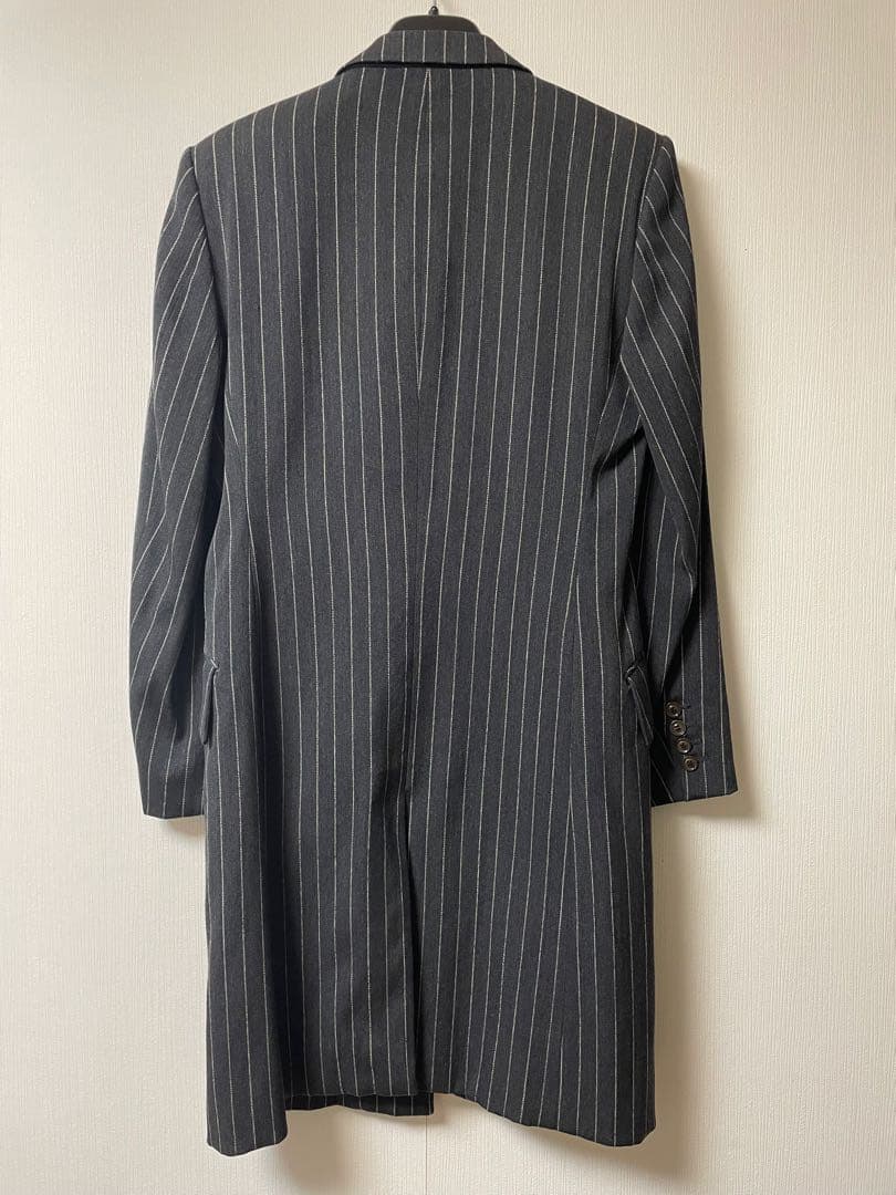 【美品】5351 ウールロングコート shellac トルネードマート