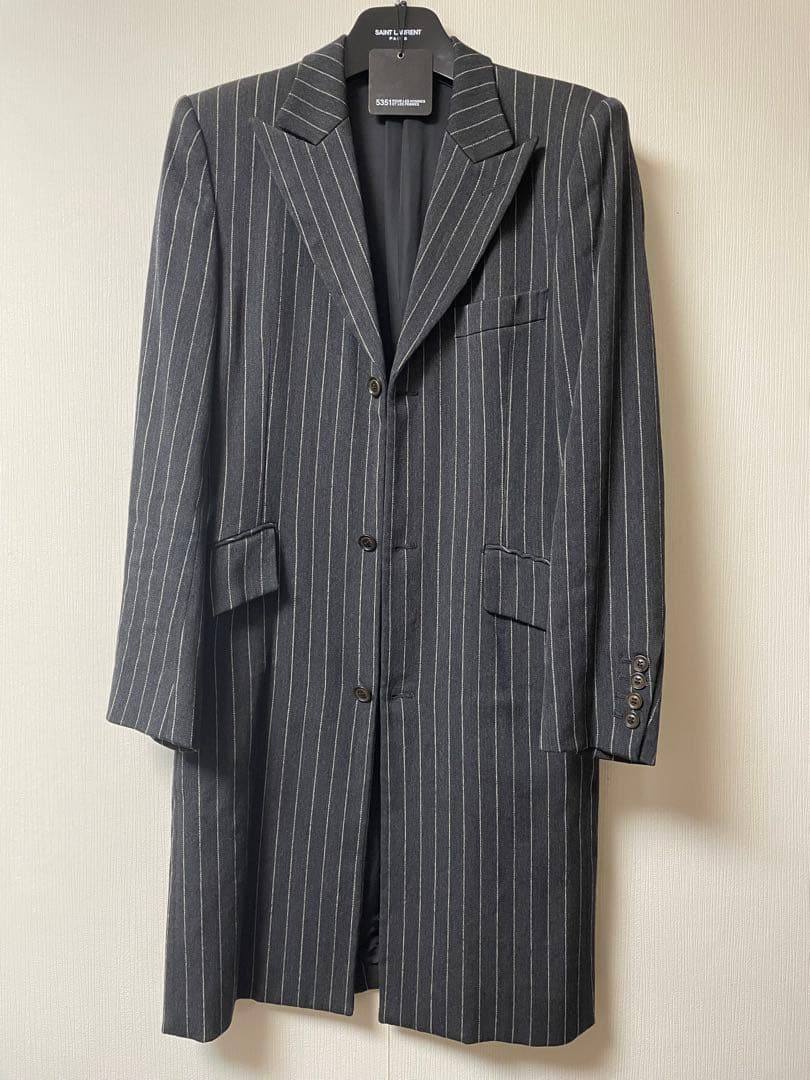 【美品】5351 ウールロングコート shellac トルネードマート