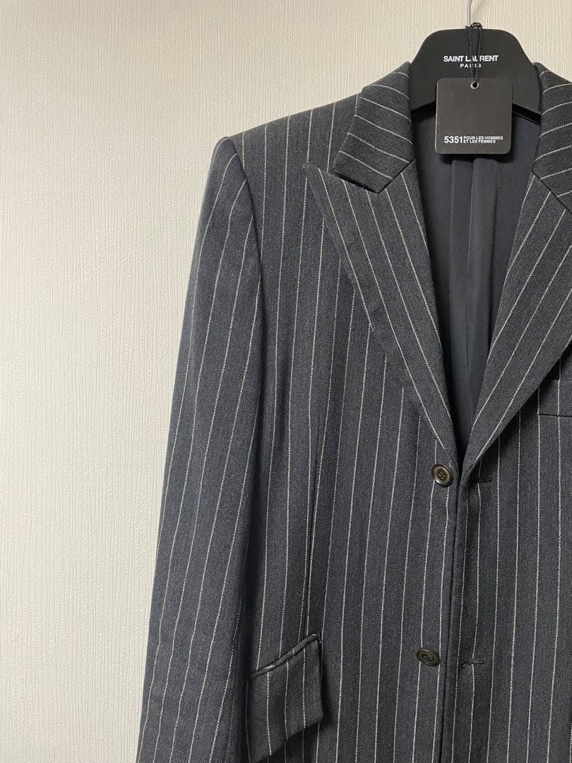 【美品】5351 ウールロングコート shellac トルネードマート