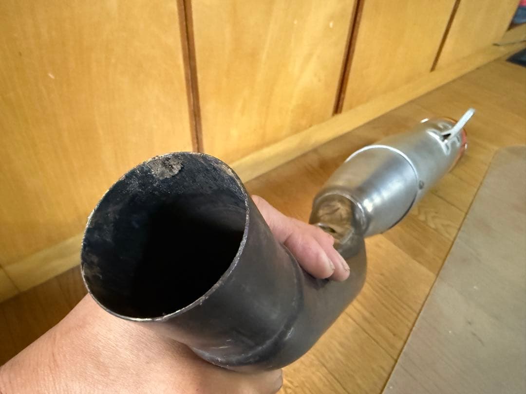 FMF アルミニウム マフラー 曲がりパイプ