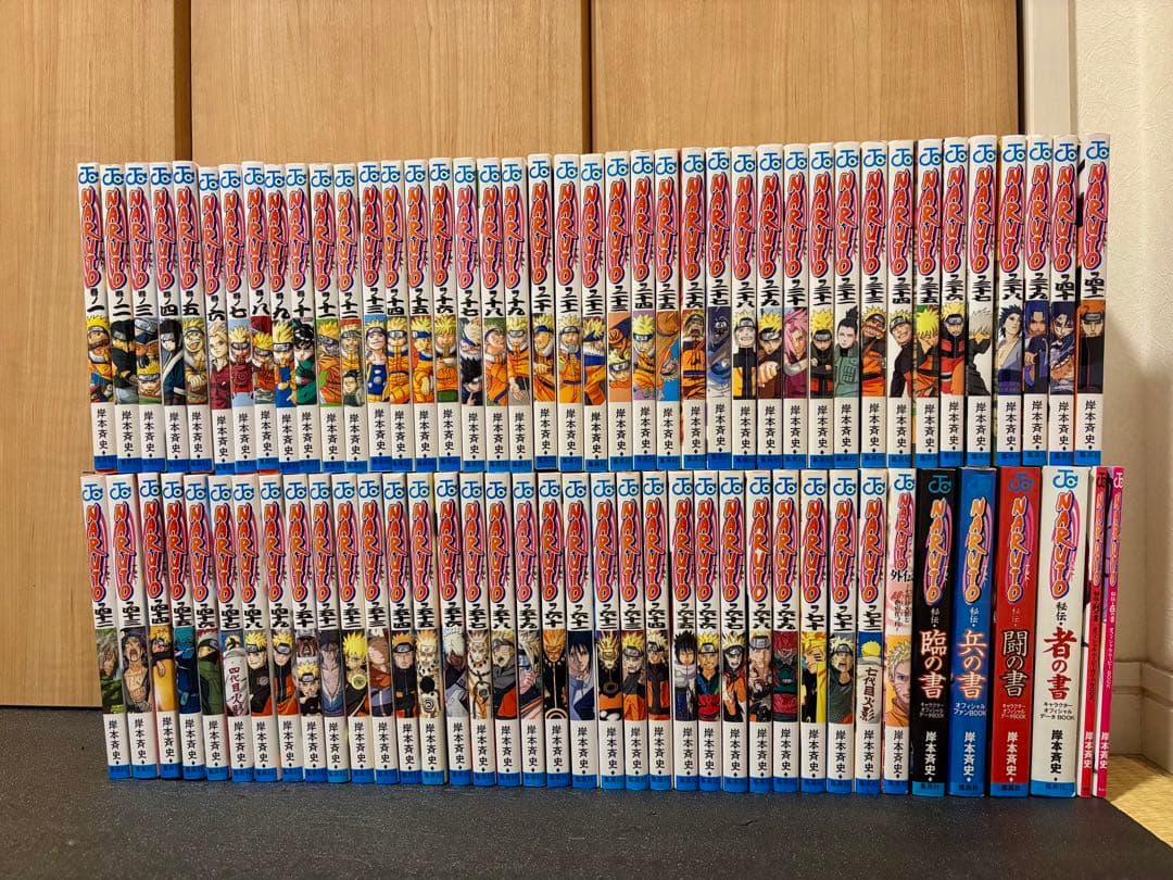 NARUTO―ナルト― 全巻セット　関連本つき