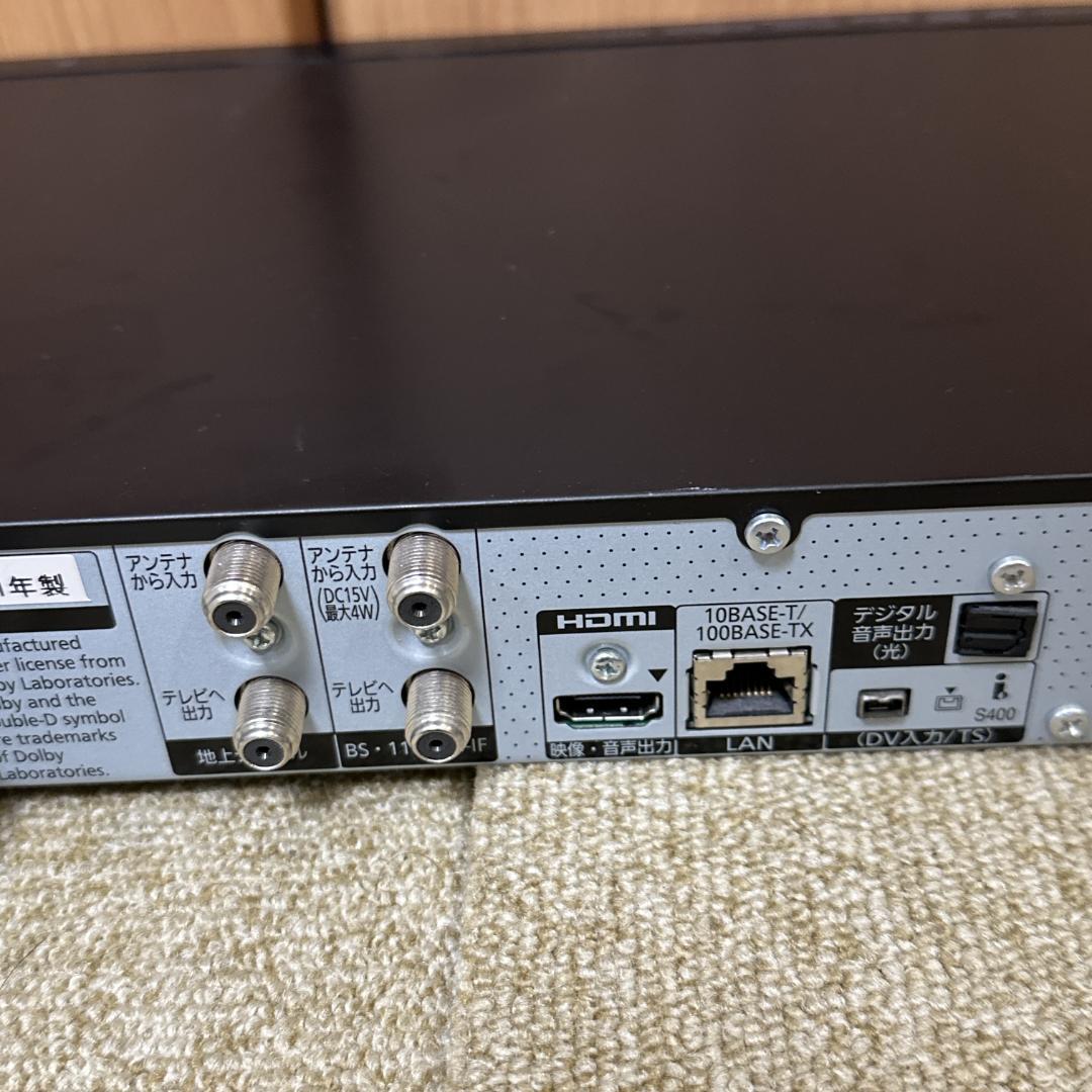 【美品】Panasonic ブルーレイレコーダー DIGA DMR-BRT300