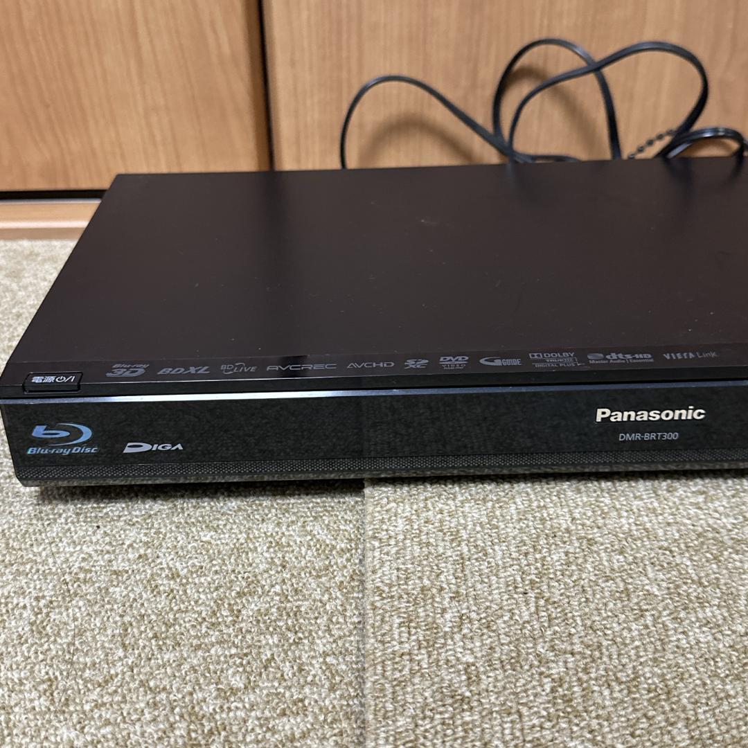 【美品】Panasonic ブルーレイレコーダー DIGA DMR-BRT300