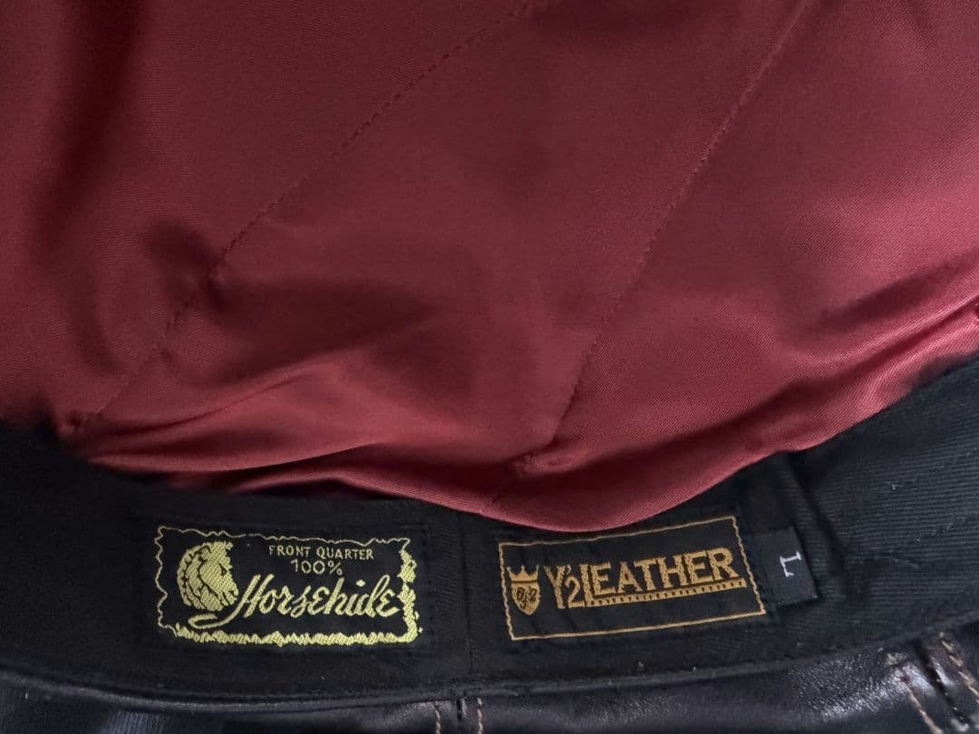 Y'2 LEATHER（ワイツーレザー）インディゴホース　キャスケット