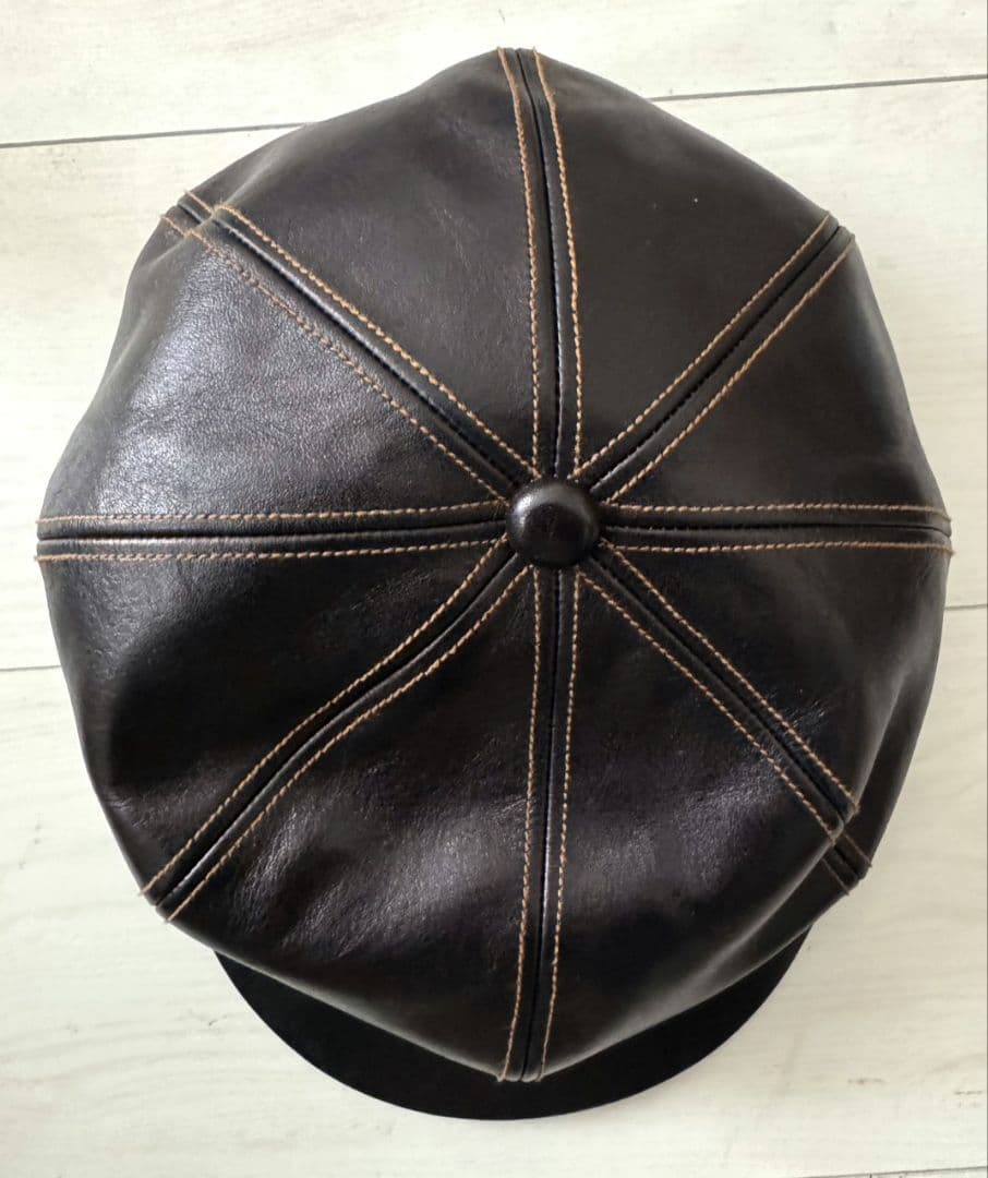 Y'2 LEATHER（ワイツーレザー）インディゴホース　キャスケット