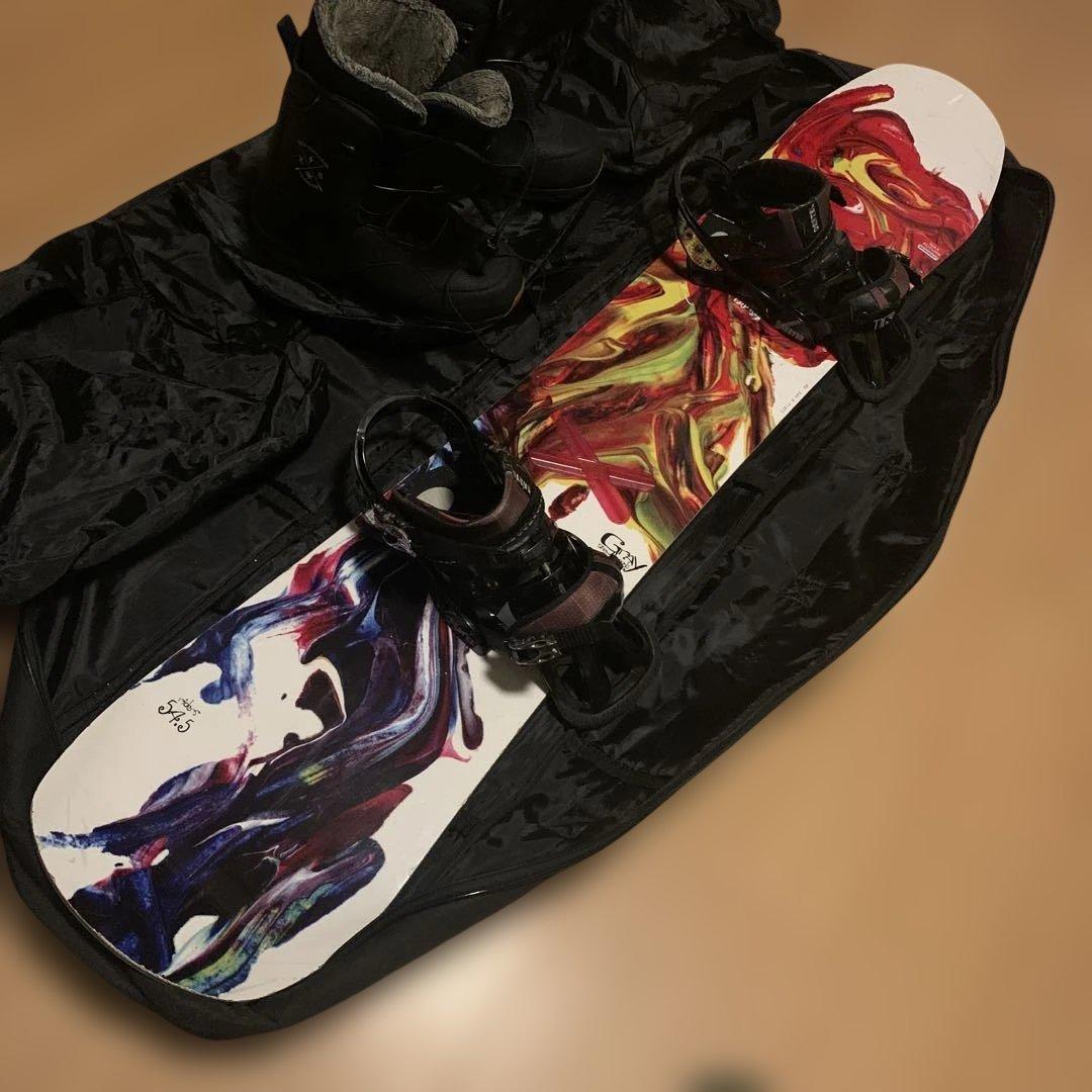 スノーボードとブーツのセット　メンズ