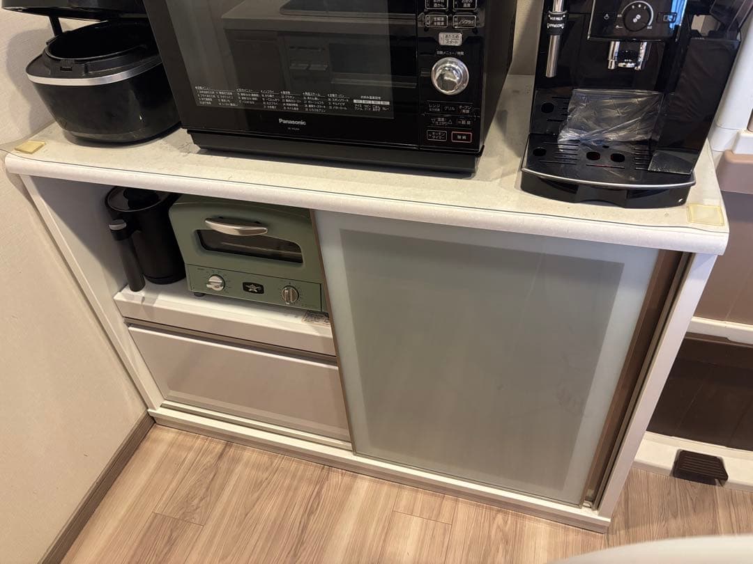 ニトリ　キッチンカウンター　リーフ　120CT