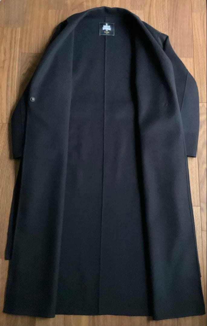 ご予約品/SLOBE IENA/HAMILTONダブルフェイスウールロングコート