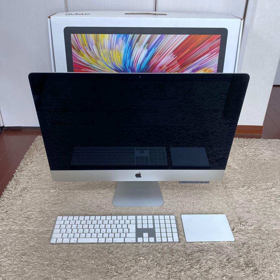 27インチiMac Retina 5Kディスプレイモデル　2017 Apple