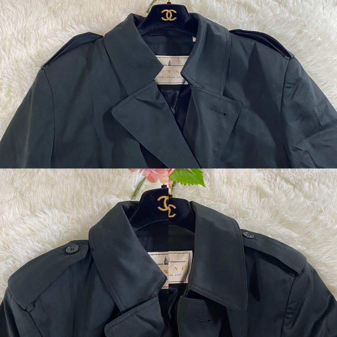 【極美品】トウン ロンドンフォグ トレンチコート Aラインライナー ベルト L